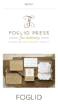 Mobile Screenshot of fogliopress.com